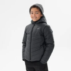 Quechua KIDS’ PADDED HIKING JACKET - AGED 7-15 -Quechua k0acdd5bb84f94769d1ea84b2b8165044