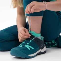 Quechua Kids’ Crossrock Hiking Shoes With Quick Lacing, Turquoise, From Size 35 To 38 19 Quechua Kids’ Crossrock Hiking Shoes With Quick Lacing, Turquoise, From Size 35 To 38 -Quechua k0f74b02660df04bf4fecbb1a9489966b