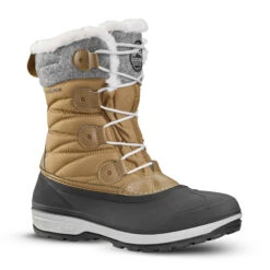 Quechua Women's Warm Waterproof High Snow Boots SH500 X