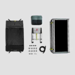 Quechua INFLATABLE ROOF TENT MH900 FRESH & BLACK 2 PERSON -Quechua k13ada806ebcfeef9f1e5bebe5648b063