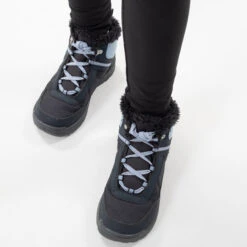 Quechua KIDS' WARM WATERPROOF HIKING BOOTS - SH100 WARM RIP-TAB - SIZE 35C 37 Quechua KIDS' WARM WATERPROOF HIKING BOOTS - SH100 WARM RIP-TAB - SIZE 35C -Quechua k25af76772198f58c899906fcaebd19f8