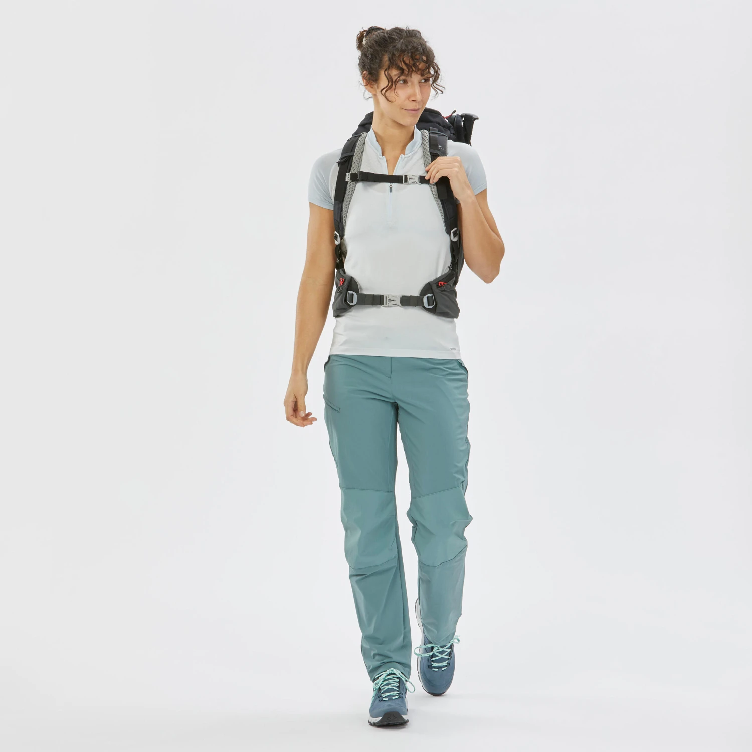 Quechua Women's Mountain Walking Short-Sleeved T 4 Quechua Women's Mountain Walking Short-Sleeved T - Image 2