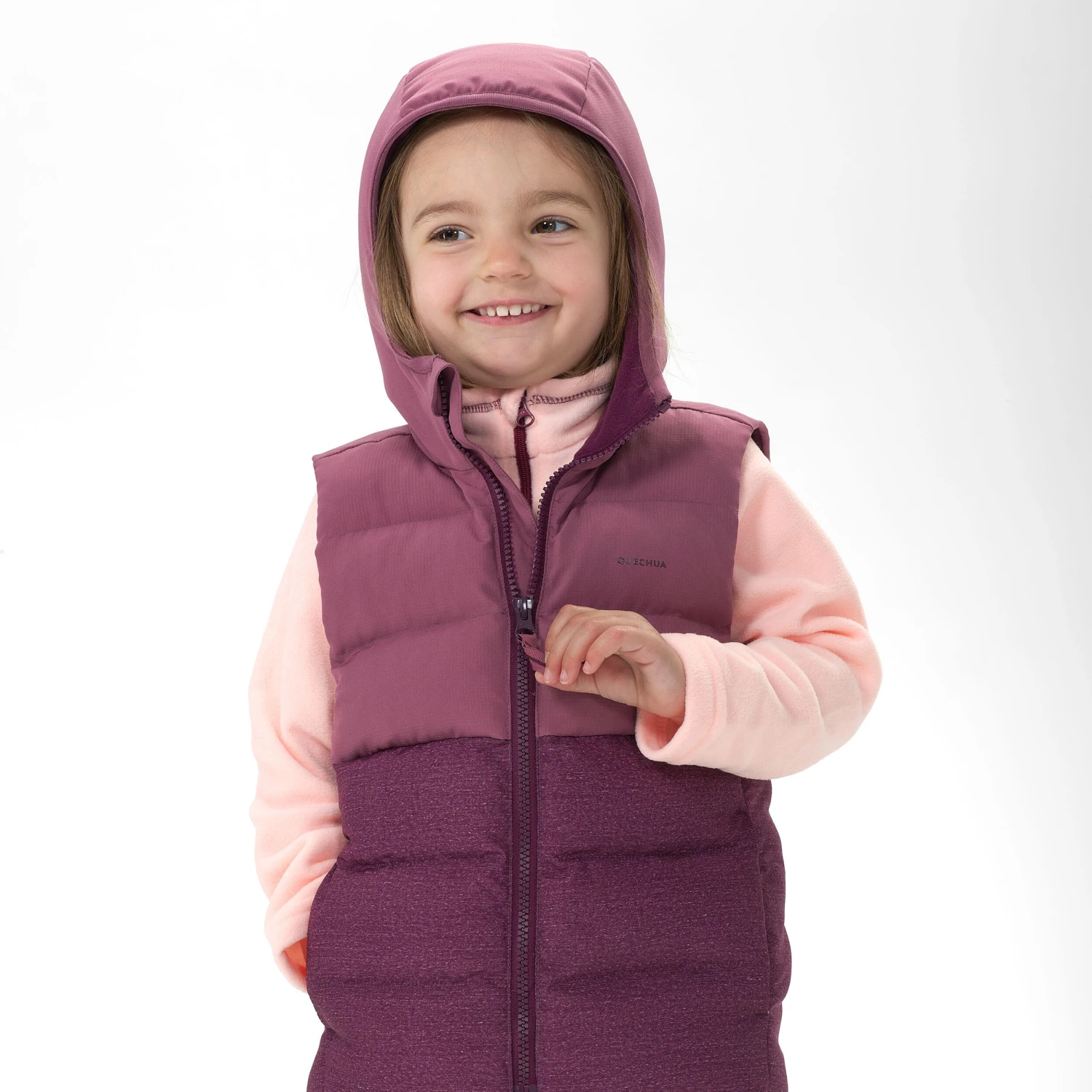 Quechua Kids’ Hiking Sleeves Padded Jacket - Age 2-6 Years 8 Quechua Kids’ Hiking Sleeves Padded Jacket - Age 2-6 Years - Image 6