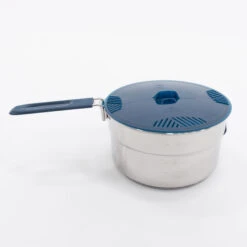 Quechua Hiker's Camping Stainless Steel Cooking Set MH100 4 Person (2.6 L) -Quechua k3a39dcd761542c4223e7883fd34a5b32