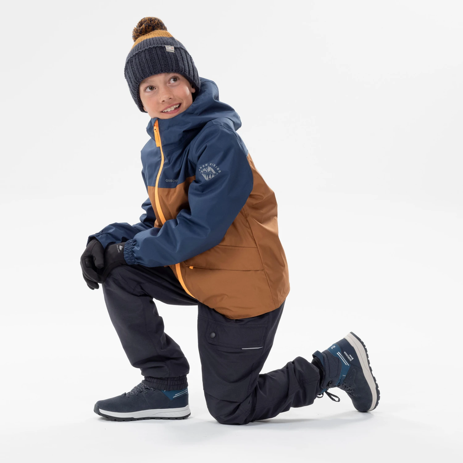 Quechua KIDS’ WARM AND WATERPROOF 3-in-1 HIKING JACKET - SH100 -0.5°C - 7 4 Quechua KIDS’ WARM AND WATERPROOF 3-in-1 HIKING JACKET - SH100 -0.5°C - 7 - Image 2