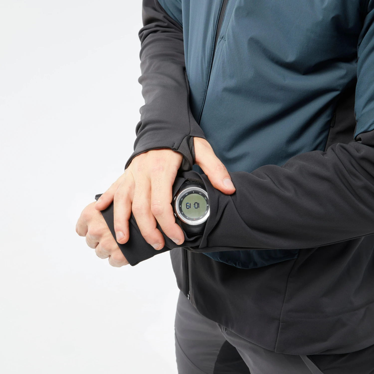 Quechua Men’s Hiking Hybrid Hooded Fleece Jacket 12 Quechua Men’s Hiking Hybrid Hooded Fleece Jacket - Image 10