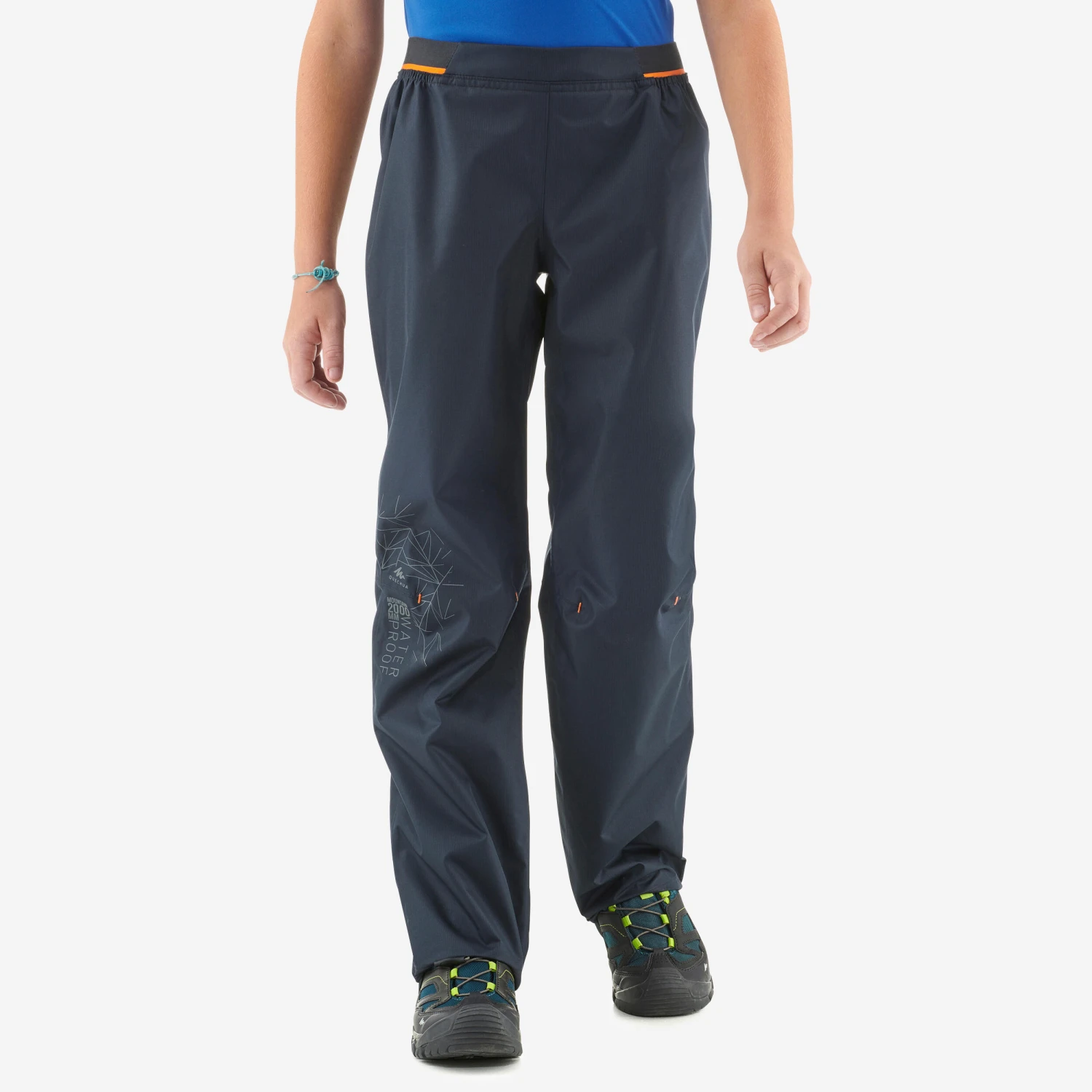 Quechua Kids’ Hiking Over Trousers - MH500 Aged 7-15 5 Quechua Kids’ Hiking Over Trousers - MH500 Aged 7-15 - Image 3