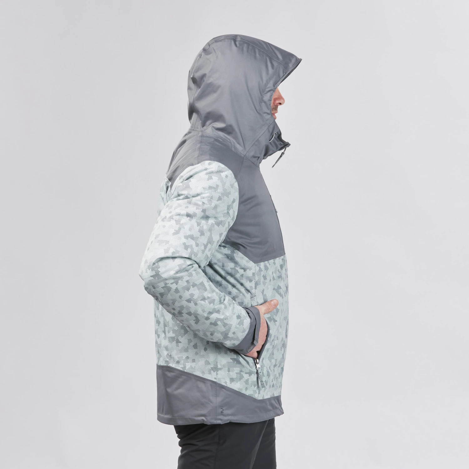 Quechua Men’s Hiking Waterproof Winter Jacket - SH500 13 Quechua Men’s Hiking Waterproof Winter Jacket - SH500 - Image 11