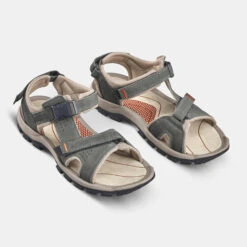 Quechua Men's Leather Walking Sandals - NH120 -Quechua k5185f108edc58b7dec3c6c5bb50b2929
