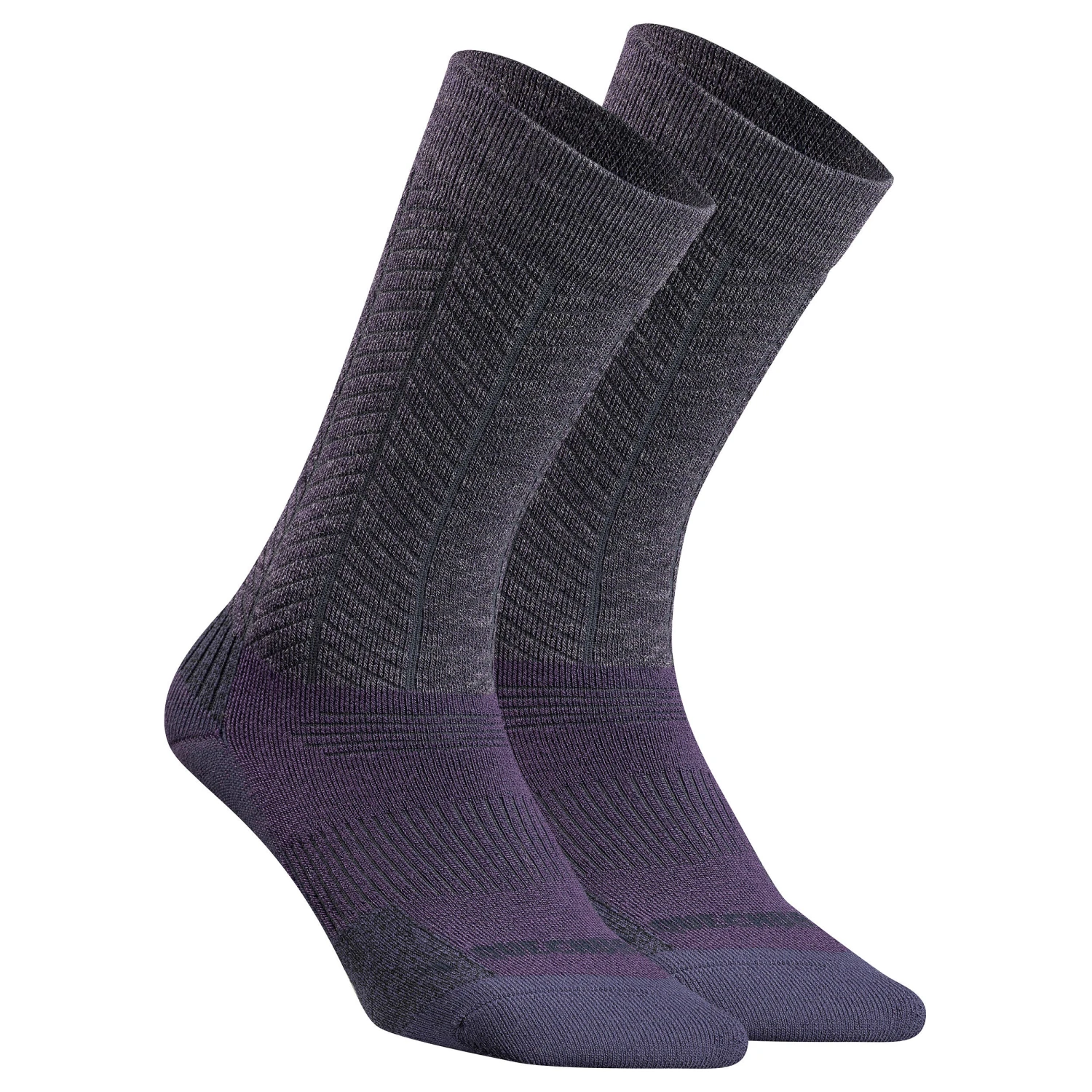 Quechua Warm Hiking Socks SH500 Mid 2 Pairs 4 Quechua Warm Hiking Socks SH500 Mid 2 Pairs - Image 2