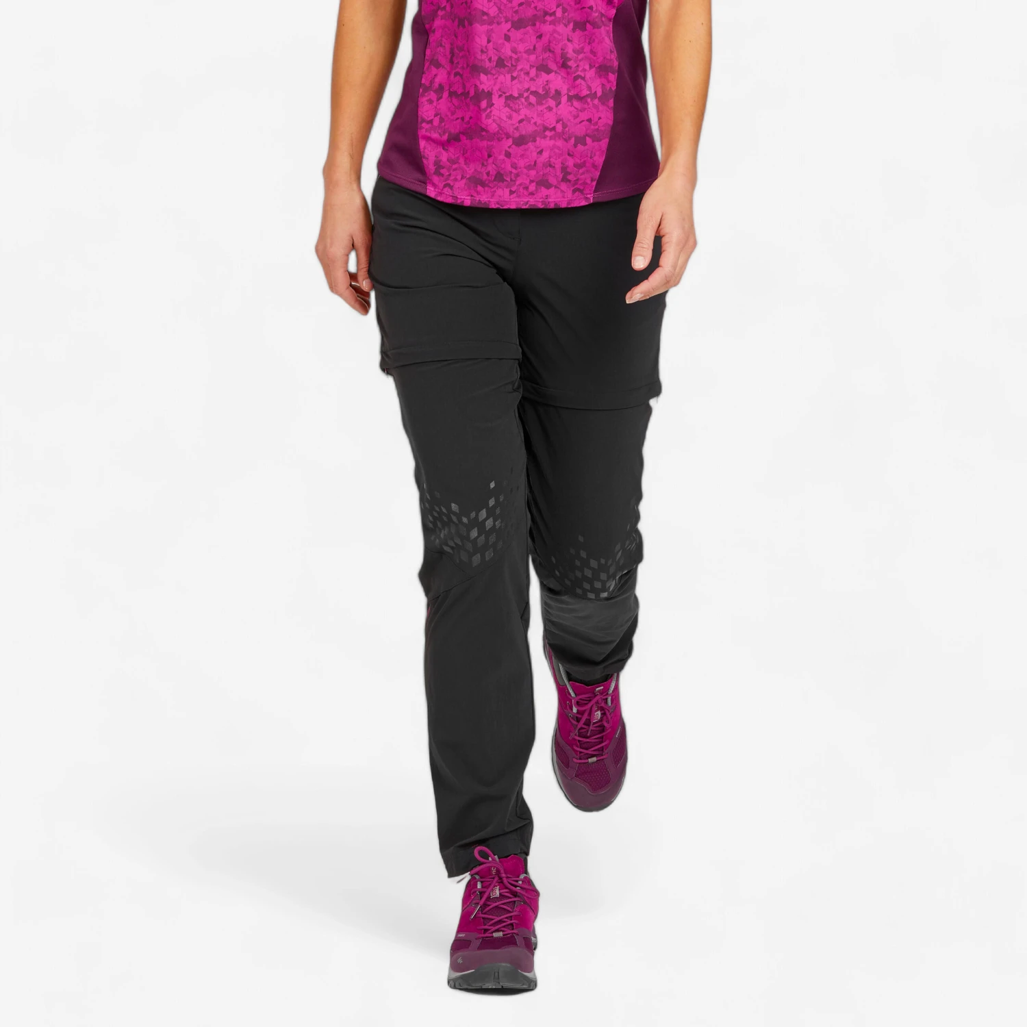 Quechua Women's Convertible Mountain Hiking Trousers 13 Quechua Women's Convertible Mountain Hiking Trousers - Image 11