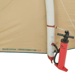 Quechua 5 Man Inflatable Blackout Tent - Air Seconds 5.2 F&B -Quechua k5a5434e759155fd20259f1a88921affa