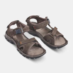Quechua Men's Leather Walking Sandals - NH120 -Quechua k62bf8e461911b0a1770390e45efc9eb2
