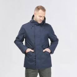 Quechua Men's Hiking Waterproof Jacket NH550 WP -Quechua k72231005259e3a4aa19e30377e1039a9