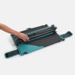 Quechua LOW FOLDING CAMPING TABLE MH100 Grey -Quechua k74aec77ac0b0d352f21774f0bf75b5b9