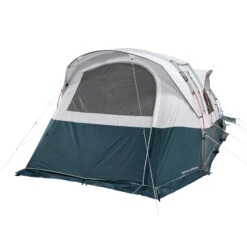Quechua 6 Man Blackout Tent With Poles - Arpenaz 6.3 F&B -Quechua k74d9d36a3e41a169be69b65c599952ac