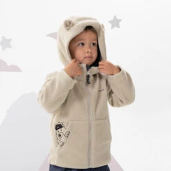 Quechua Kids' Hiking Fleece - MH500 KID Beige - Ages 2 18 Quechua Kids' Hiking Fleece - MH500 KID Beige - Ages 2 -Quechua k7648f745e9aad09230e7fbddee94ec5c