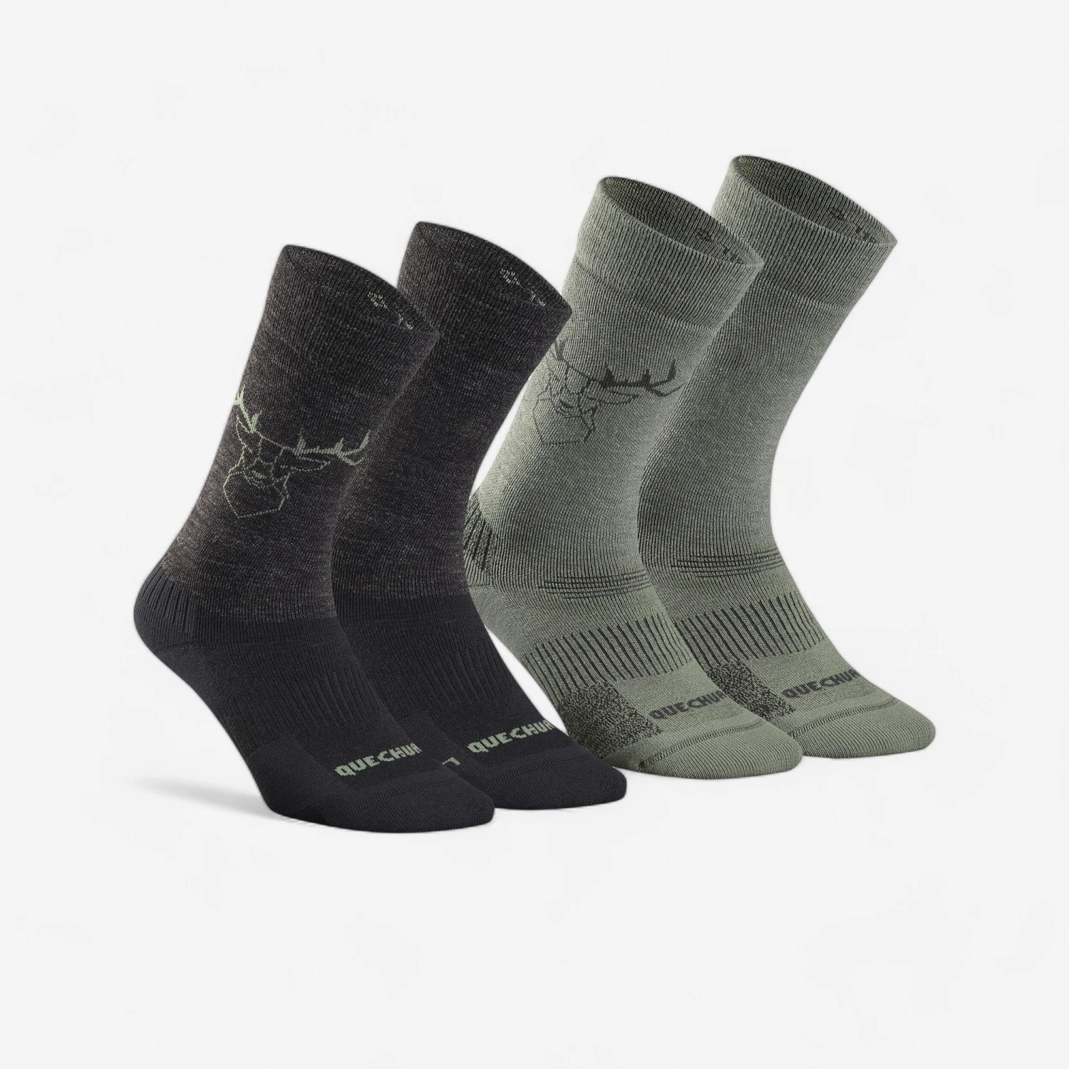 Quechua Warm Hiking Socks SH500 Mid 2 Pairs 21 Quechua Warm Hiking Socks SH500 Mid 2 Pairs - Image 19