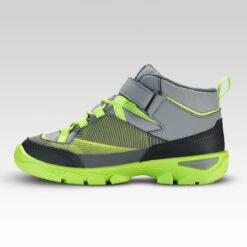 Quechua Kids' Waterproof Walking Shoes - MH120 MID Blue - Size Jr. 10 -Quechua k7ee03e73554b1e09507e98e1a37db6d6