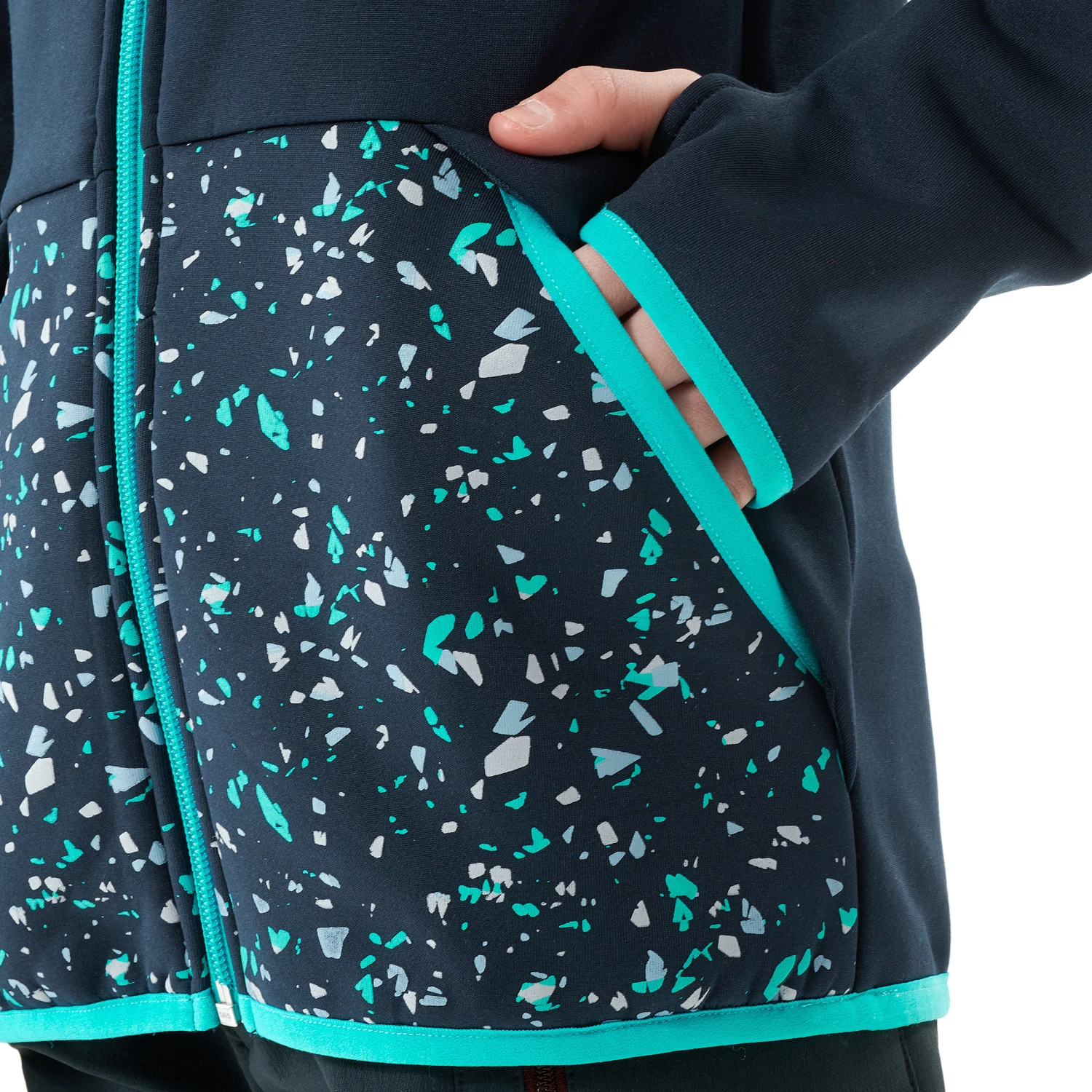 Quechua KIDS’ HIKING FLEECE - MH500 AGED 7-15 10 Quechua KIDS’ HIKING FLEECE - MH500 AGED 7-15 - Image 8