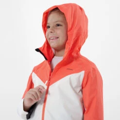 Quechua Kids’ Hiking Waterproof Jacket MH500 7-15 Years -Quechua k89c22f07f431e32581f66d34efc59064