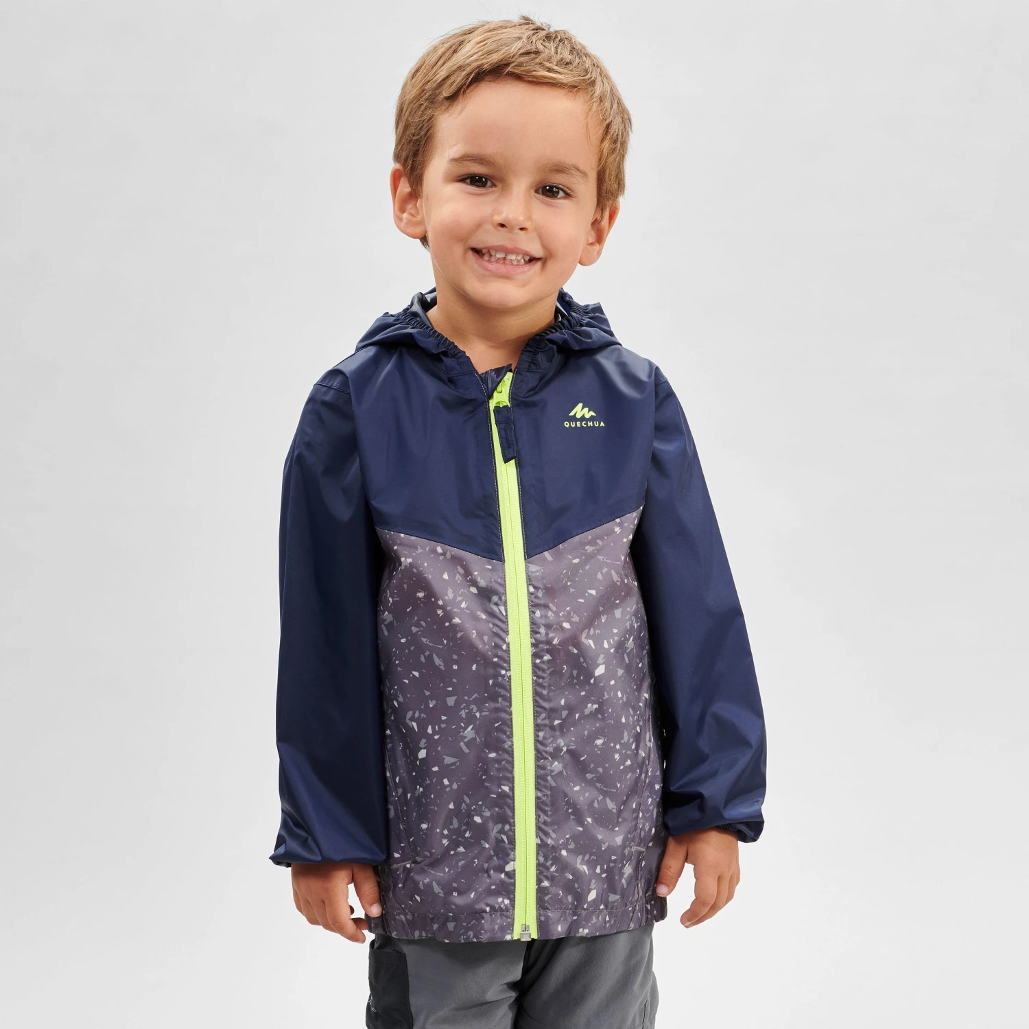 Quechua Kids’ Waterproof Hiking Jacket - MH150 - Aged 2 12 Quechua Kids’ Waterproof Hiking Jacket - MH150 - Aged 2 - Image 10
