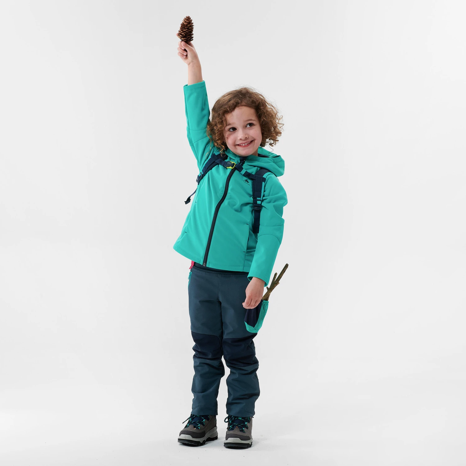 Quechua Kids’ Softshell Hiking Jacket MH550 2-6 Years 3 Quechua Kids’ Softshell Hiking Jacket MH550 2-6 Years