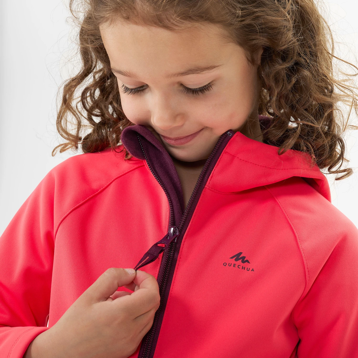 Quechua Kids’ Softshell Hiking Jacket MH550 2-6 Years 10 Quechua Kids’ Softshell Hiking Jacket MH550 2-6 Years - Image 8