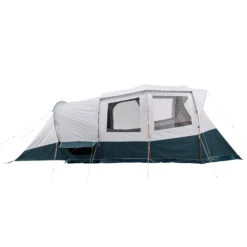 Quechua 6 Man Blackout Tent With Poles - Arpenaz 6.3 F&B -Quechua k9dbeecd1144164ff0f762ae5026527b2