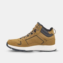 Quechua Men’s Warm And Waterproof Leather Hiking Boots -Quechua k9f9d3be557eee94defba14f87f6a8607