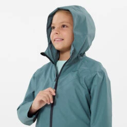 Quechua Kids’ Hiking Waterproof Jacket MH500 7-15 Years -Quechua kab53f55ed241b76daa581f7de4ef2ab0