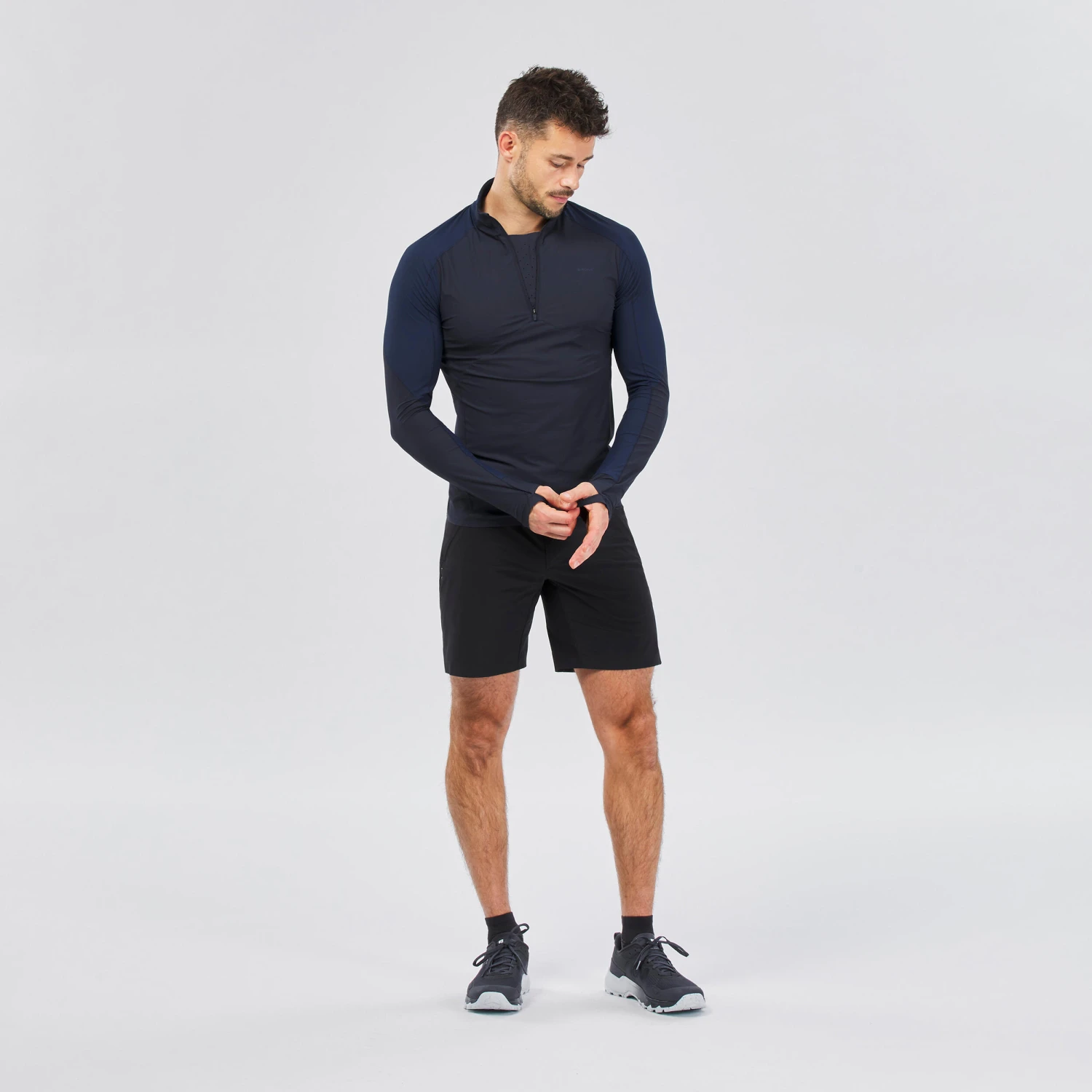 Quechua Men's Anti-UV Long-sleeved Hiking T-Shirt 4 Quechua Men's Anti-UV Long-sleeved Hiking T-Shirt - Image 2