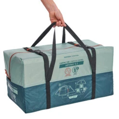 Quechua 6 Man Tent With Poles - Arpenaz 6.3 -Quechua kb65c78d1efd3a4ec601e7b9d9a0da4a4