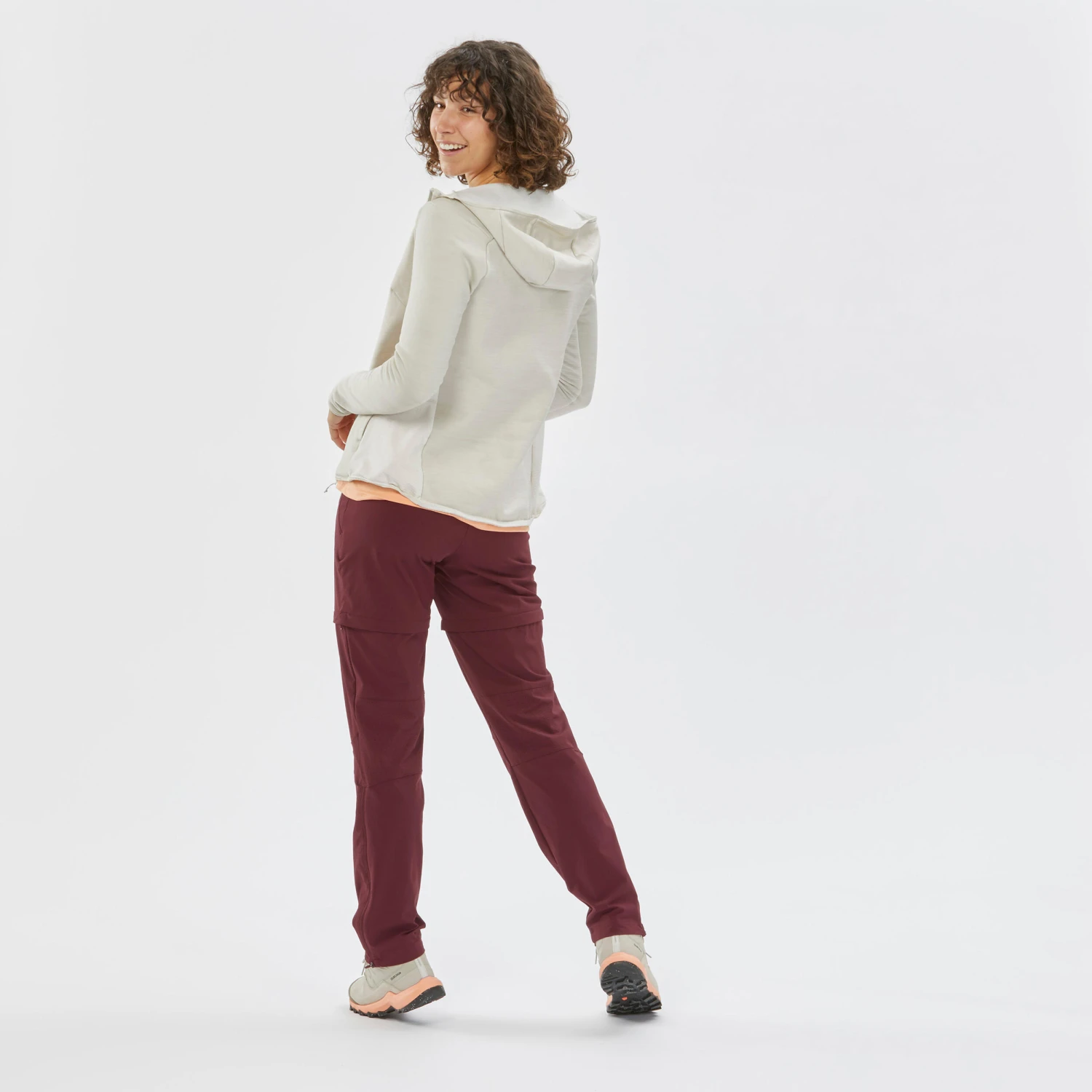 Quechua Women's Convertible Mountain Hiking Trousers 6 Quechua Women's Convertible Mountain Hiking Trousers - Image 4