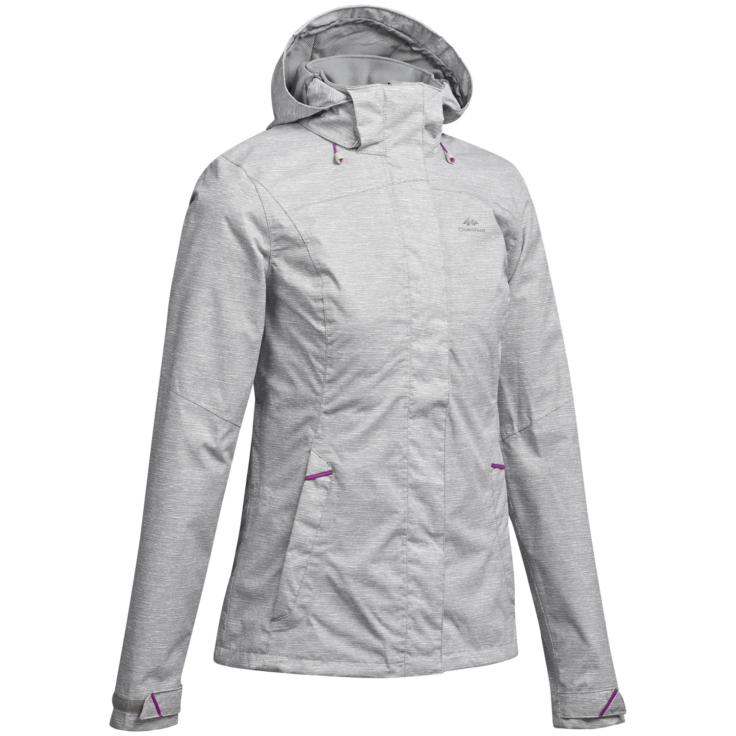 Quechua Women’s Waterproof Mountain Walking Jacket MH100 3 Quechua Women’s Waterproof Mountain Walking Jacket MH100