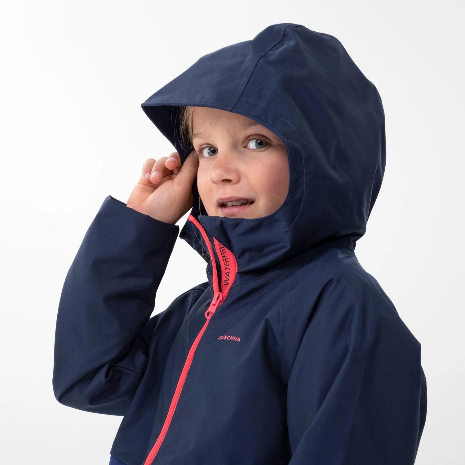 Quechua Kids’ Waterproof Hiking Jacket - MH500 Aged 7-15 11 Quechua Kids’ Waterproof Hiking Jacket - MH500 Aged 7-15 - Image 9