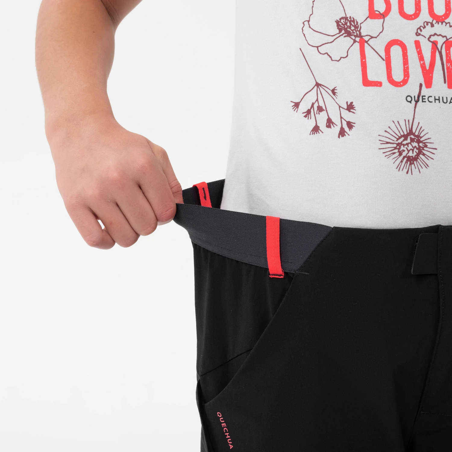 Quechua Kids’ Modulable Hiking Trousers MH500 Raspberry 7 19 Quechua Kids’ Modulable Hiking Trousers MH500 Raspberry 7 - Image 17