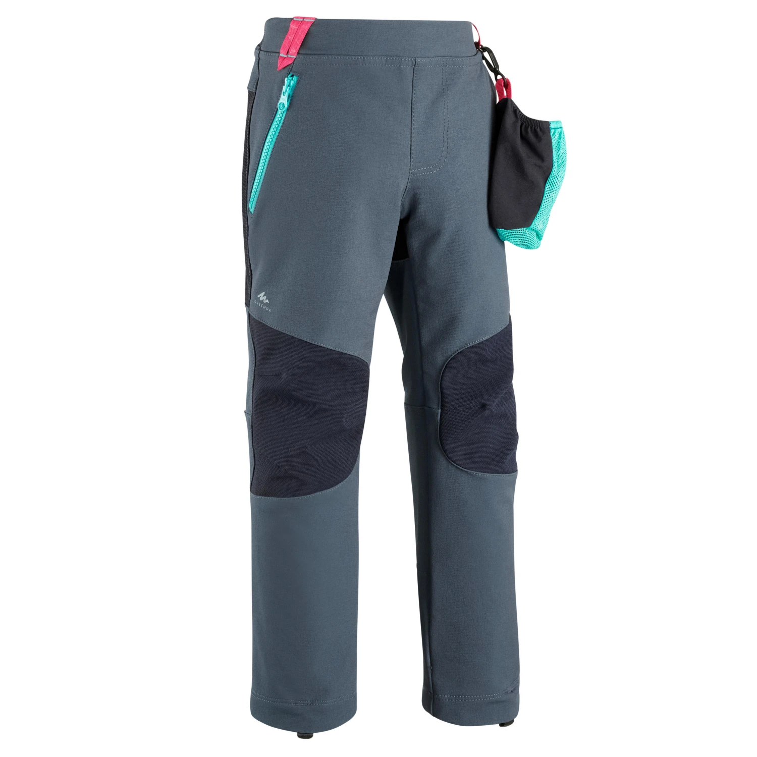 Quechua Kids’ Softshell Hiking Trousers - MH550 - Aged 2-6 9 Quechua Kids’ Softshell Hiking Trousers - MH550 - Aged 2-6 - Image 7