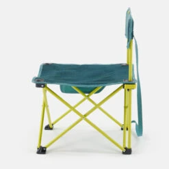 Quechua LOW FOLDING CAMPING CHAIR MH100 Blue -Quechua kdb0d8aaeb68723c39f0b04d62b3d4705
