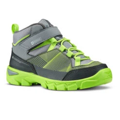 Quechua Kids' Waterproof Walking Shoes - MH120 MID Blue - Size Jr. 10 -Quechua kdfd7c2d1c123d8c442d8095c3415a53e