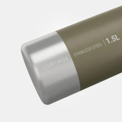 Quechua Stainless Steel Hiking Flask With Screw Cap MH100 1.5 L Khaki 14 Quechua Stainless Steel Hiking Flask With Screw Cap MH100 1.5 L Khaki -Quechua ke00fb3c1718e1f1884a8d1ed33b7a366