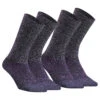 Quechua Warm Hiking Socks SH500 Mid 2 Pairs -Quechua ke0545caf35a6feeedebcb8b0b71d518c