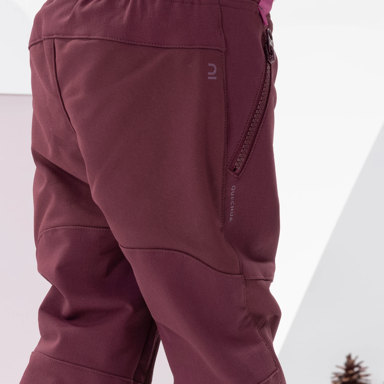 Quechua Kids’ Softshell Hiking Trousers - MH550 - Aged 2-6 8 Quechua Kids’ Softshell Hiking Trousers - MH550 - Aged 2-6 - Image 6