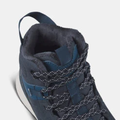 Quechua Kids' Warm And Waterproof SH500 Lace-up Leather Hiking Shoes - Size 2.5 -Quechua kf0bdda411c3431f806b291d783a0eb5b