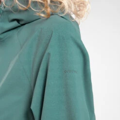 Quechua Women's Hiking Waterproof Longline Jacket Raincut Long Series -Quechua kfb0f055be28211bceea9e402fb1d563d