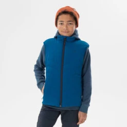 Quechua Kids' 7-15 Years Hiking Hybrid Padded Sleeveless Jacket -Quechua kfb719314768524f43b3dbd46cb90e805